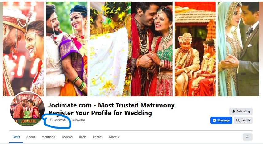 Facebook likes for Jodimate